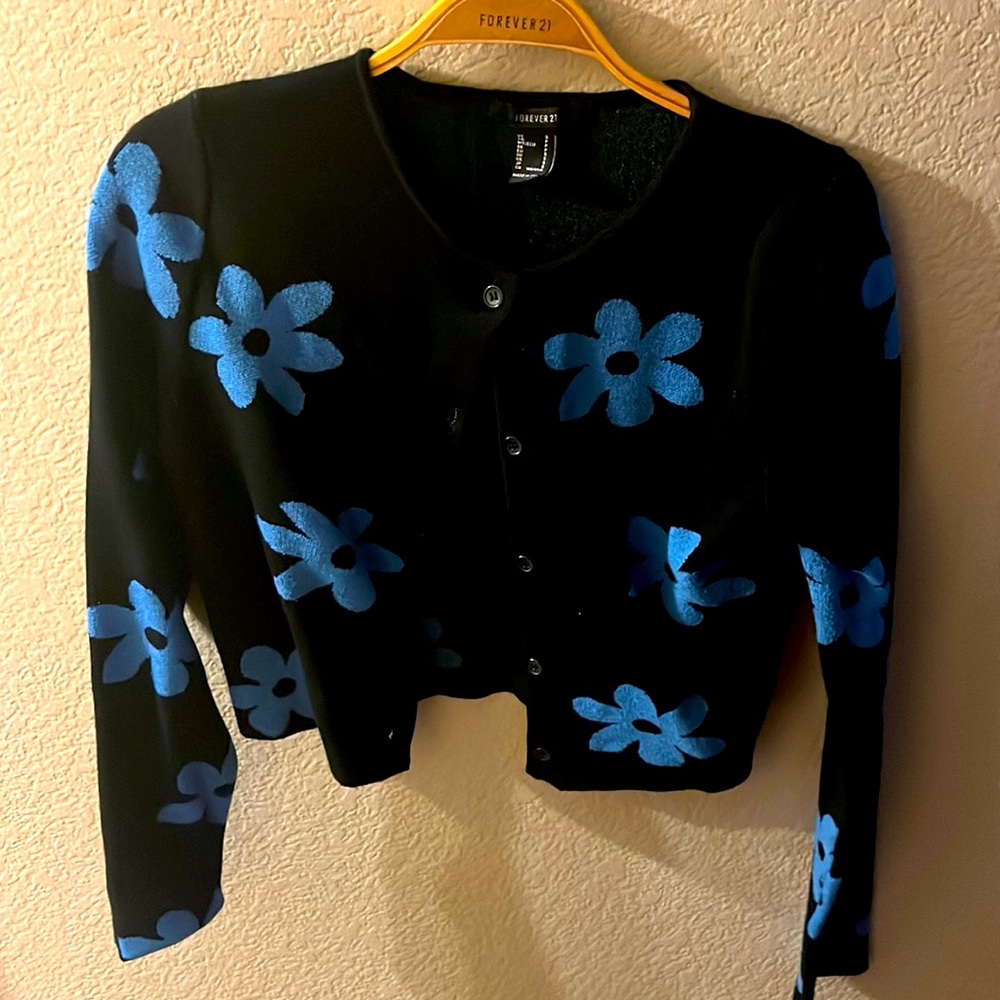 Floral cardigan